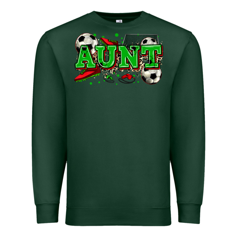 Aunt Soccer Premium Sweatshirt by Zillion Design Studio | Teevron