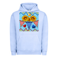 Pigment Grape Ice patriotic celebration Urban Hoodie - BundleAndBundleShop