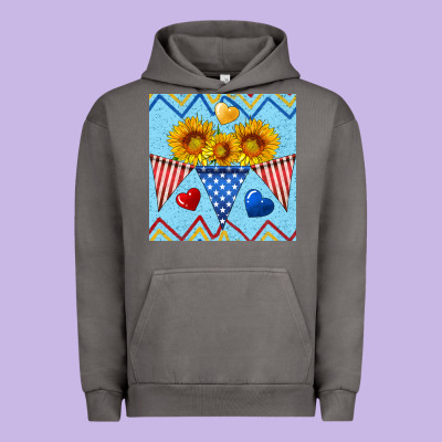 Patriotic Celebration Urban Hoodie Designed By Bundleandbundleshop
