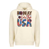 Sandshell hooray for the usa Premium Hoodie - Artiststas