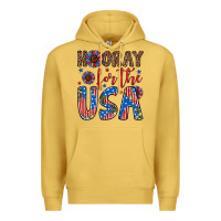 Antique Gold hooray for the usa Premium Hoodie - Artiststas