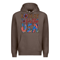 Coffee hooray for the usa Premium Hoodie - Artiststas