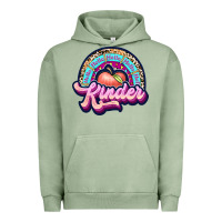 Pigment Oil Green kinder Urban Hoodie - JahusDesignShop