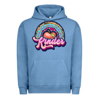 Pigment Pebble Blue kinder Urban Hoodie - JahusDesignShop