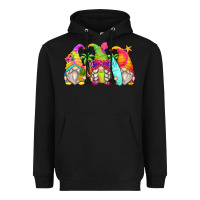 Black summer gnomes Heavyweight Hoodie - Zillion Design Studio