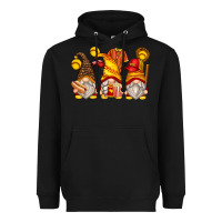 Black softball gnomes Heavyweight Hoodie - Zillion Design Studio