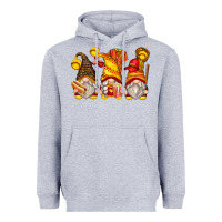 Heather Grey softball gnomes Heavyweight Hoodie - Zillion Design Studio