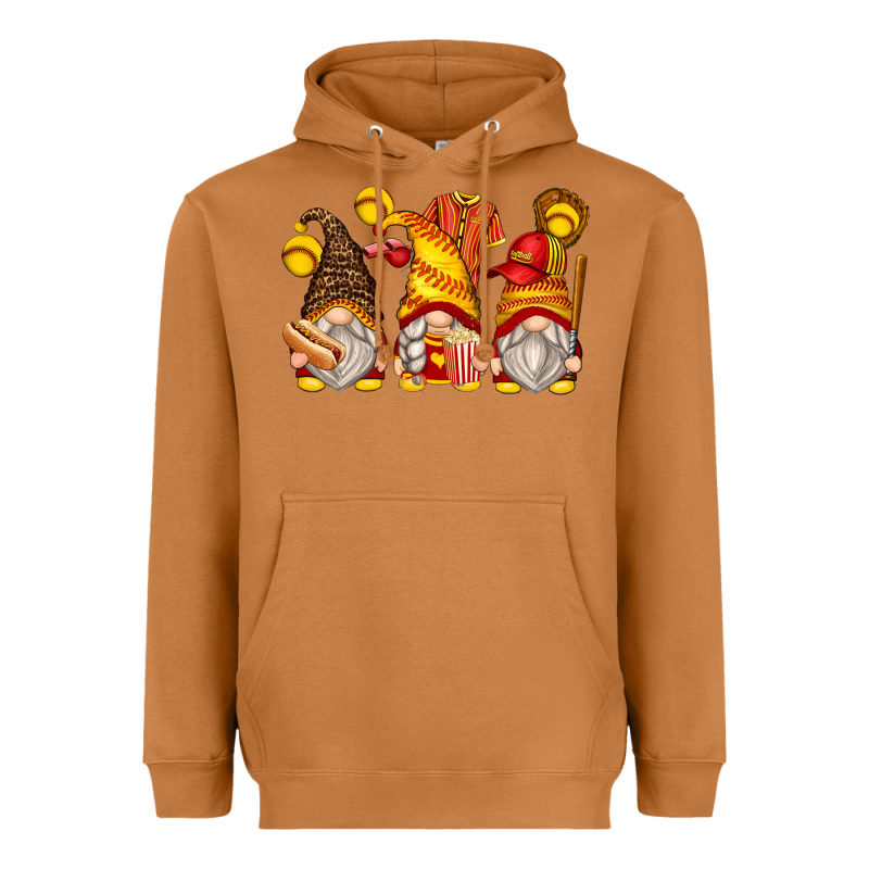 Softball Gnomes Heavyweight Hoodie by Zillion Design Studio | Teevron