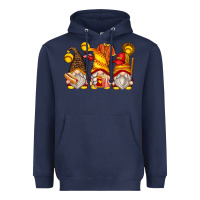 Navy softball gnomes Heavyweight Hoodie - Zillion Design Studio
