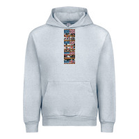 Heather Grey usa flag and western patterns  penwraps Urban Hoodie - Artiststas