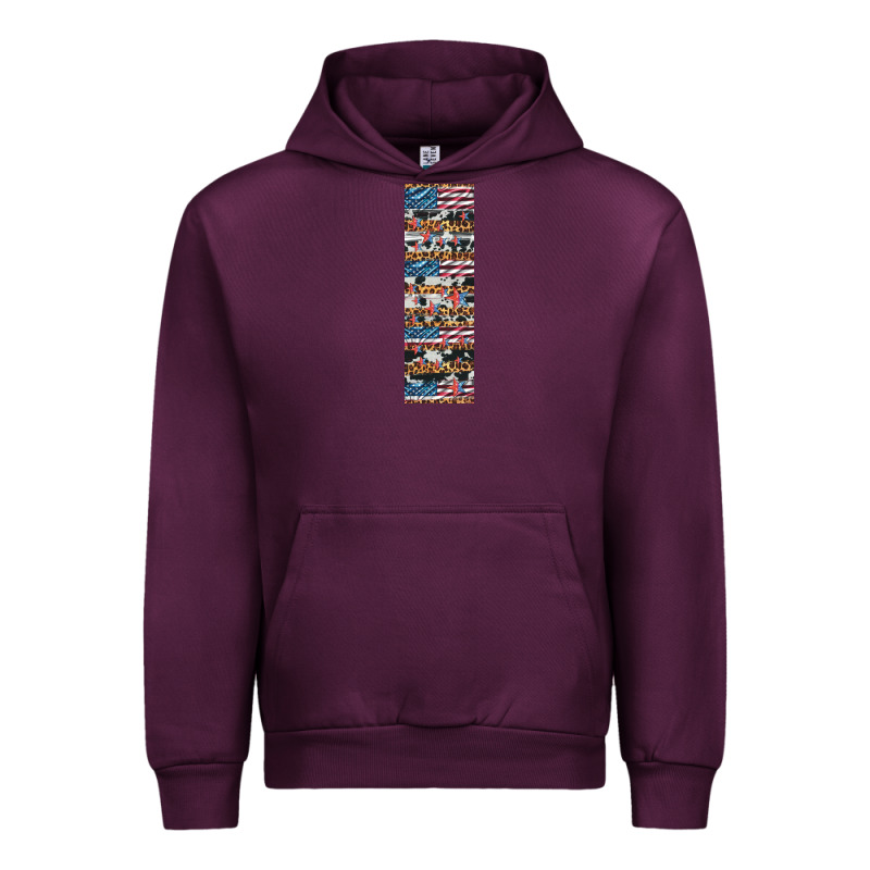 Usa Flag And Western Patterns  Penwraps Urban Hoodie by Artiststas | Teevron