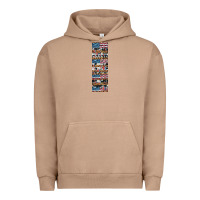 Pigment Burro usa flag and western patterns  penwraps Urban Hoodie - Artiststas