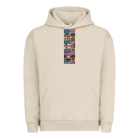 Pigment French Oak usa flag and western patterns  penwraps Urban Hoodie - Artiststas