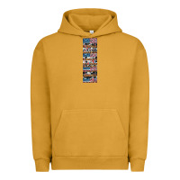 Pigment Peanut Butter usa flag and western patterns  penwraps Urban Hoodie - Artiststas