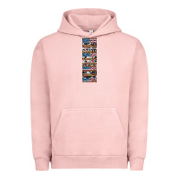 Pigment Salmon usa flag and western patterns  penwraps Urban Hoodie - Artiststas