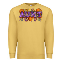 Antique Gold aunt basketball Premium Sweatshirt - Zillion Design Studio