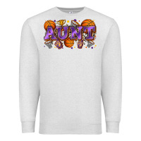 Oatmeal Heather aunt basketball Premium Sweatshirt - Zillion Design Studio