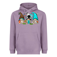 Lavender soccer gnomes Heavyweight Hoodie - Zillion Design Studio