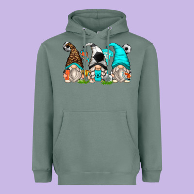 Heavyweight Hoodie soccer gnomes