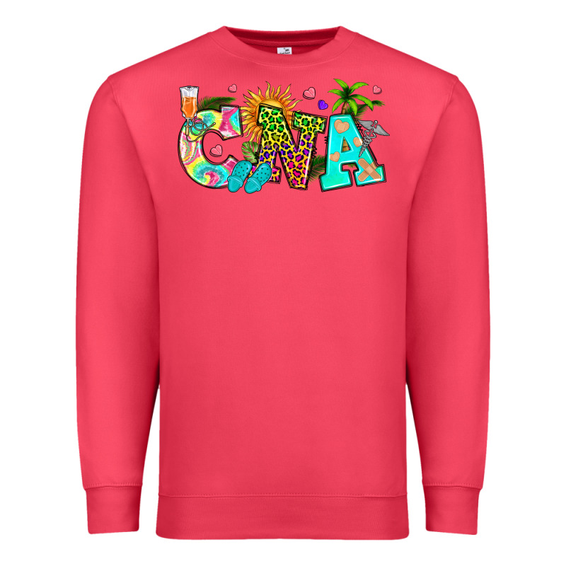 Summer Cna Premium Sweatshirt by texasbilliewilder | Teevron
