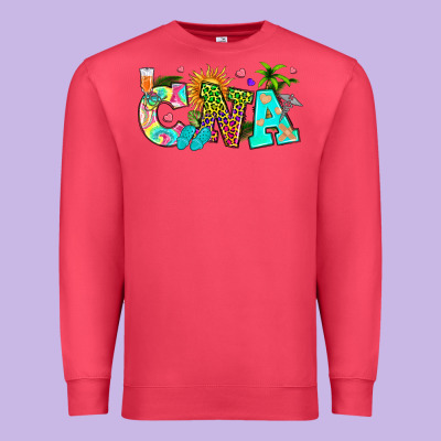 Summer Cna Premium Sweatshirt Designed By Texasbilliewilder