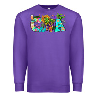Purple summer cna Premium Sweatshirt - texasbilliewilder