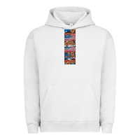Pigment Lunar Rock usa flag and western patterns  penwraps Urban Hoodie - Artiststas