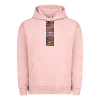 Pigment Salmon usa flag and western patterns  penwraps Urban Hoodie - Artiststas
