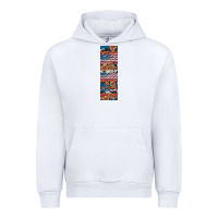 White usa flag and western patterns  penwraps Urban Hoodie - Artiststas
