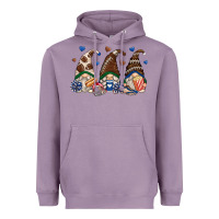 Lavender football gnomes Heavyweight Hoodie - Zillion Design Studio