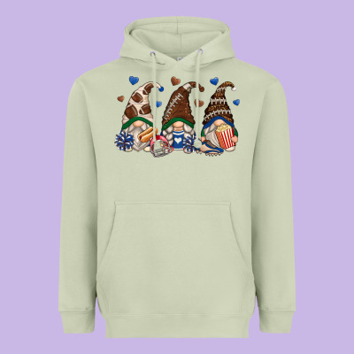 Heavyweight Hoodie football gnomes