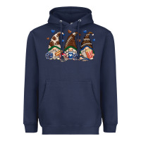 Navy football gnomes Heavyweight Hoodie - Zillion Design Studio