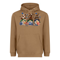 Toasted Coconut football gnomes Heavyweight Hoodie - Zillion Design Studio