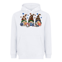 White football gnomes Heavyweight Hoodie - Zillion Design Studio