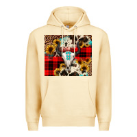 Pina Colada bullskull Sunflower Premium Hoodie - JahusDesignShop