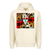 Sandshell bullskull Sunflower Premium Hoodie - JahusDesignShop