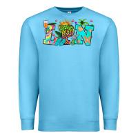 Ocean Blue summer lpn Premium Sweatshirt - texasbilliewilder