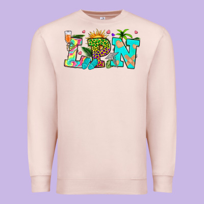 Summer Lpn Premium Sweatshirt Designed By Texasbilliewilder