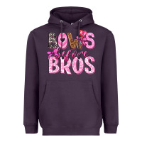 Plum bows before bros Heavyweight Hoodie - texasbilliewilder