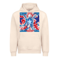 Sandshell patriotic tie dye stars Urban Hoodie - BundleAndBundleShop