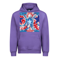 Tulip patriotic tie dye stars Urban Hoodie - BundleAndBundleShop