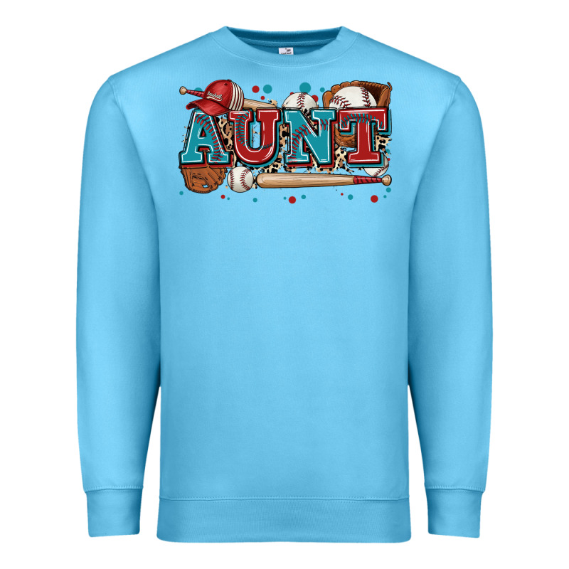 Aunt Baseball Premium Sweatshirt by Zillion Design Studio | Teevron