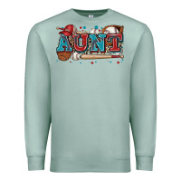 Seafoam aunt baseball Premium Sweatshirt - Zillion Design Studio