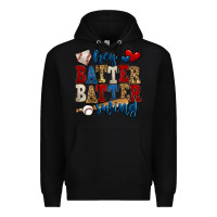 Black hey batter batter swing baseball Premium Hoodie - Jasminsmagicworld