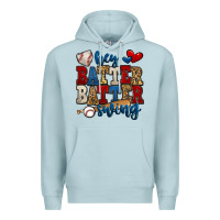 Blue Mist hey batter batter swing baseball Premium Hoodie - Jasminsmagicworld