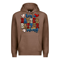 Chestnut hey batter batter swing baseball Premium Hoodie - Jasminsmagicworld
