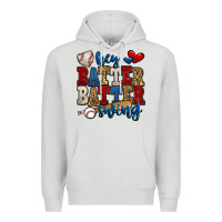 Dove Grey hey batter batter swing baseball Premium Hoodie - Jasminsmagicworld