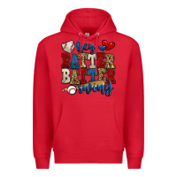 Red hey batter batter swing baseball Premium Hoodie - Jasminsmagicworld
