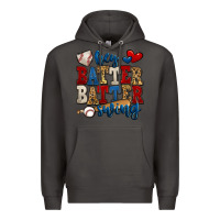 Smoke hey batter batter swing baseball Premium Hoodie - Jasminsmagicworld
