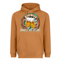 Meerkat beer never broke my heart Heavyweight Hoodie - texasbilliewilder